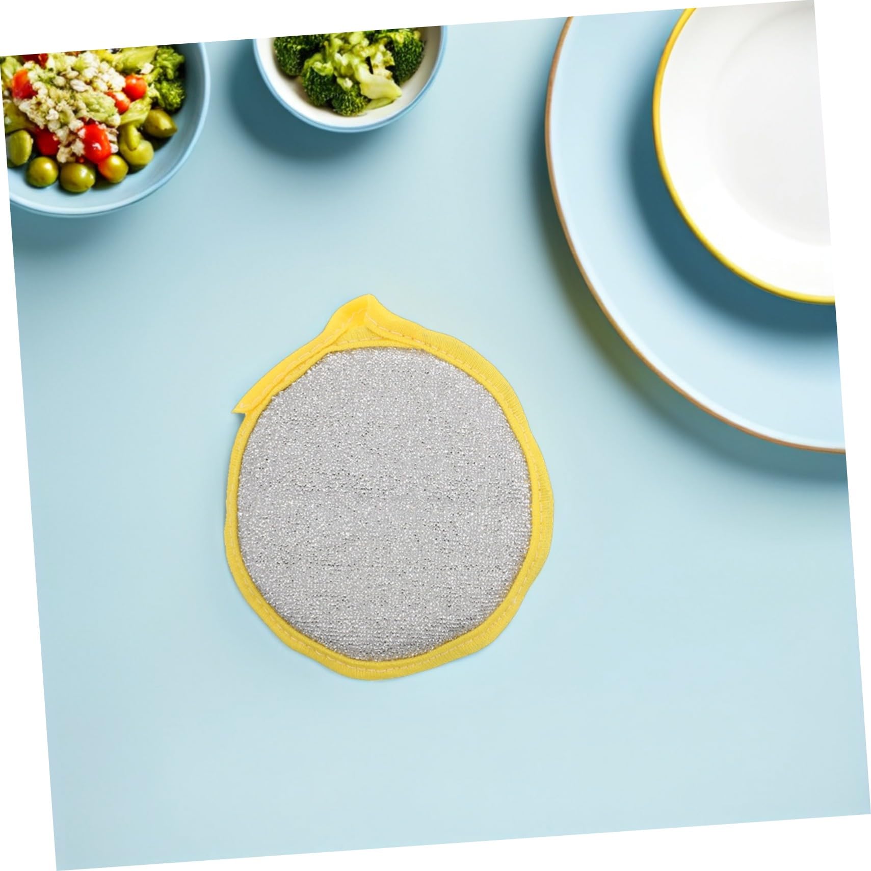 Yardenfun 50 Pezzi Spugne Cucina Lato per Lavaggio Piatti Spugna Antigraffio per Pentole e Padelle Rimuove Olio Efficacemente Morbida e Resistente per Pulizia Domestica