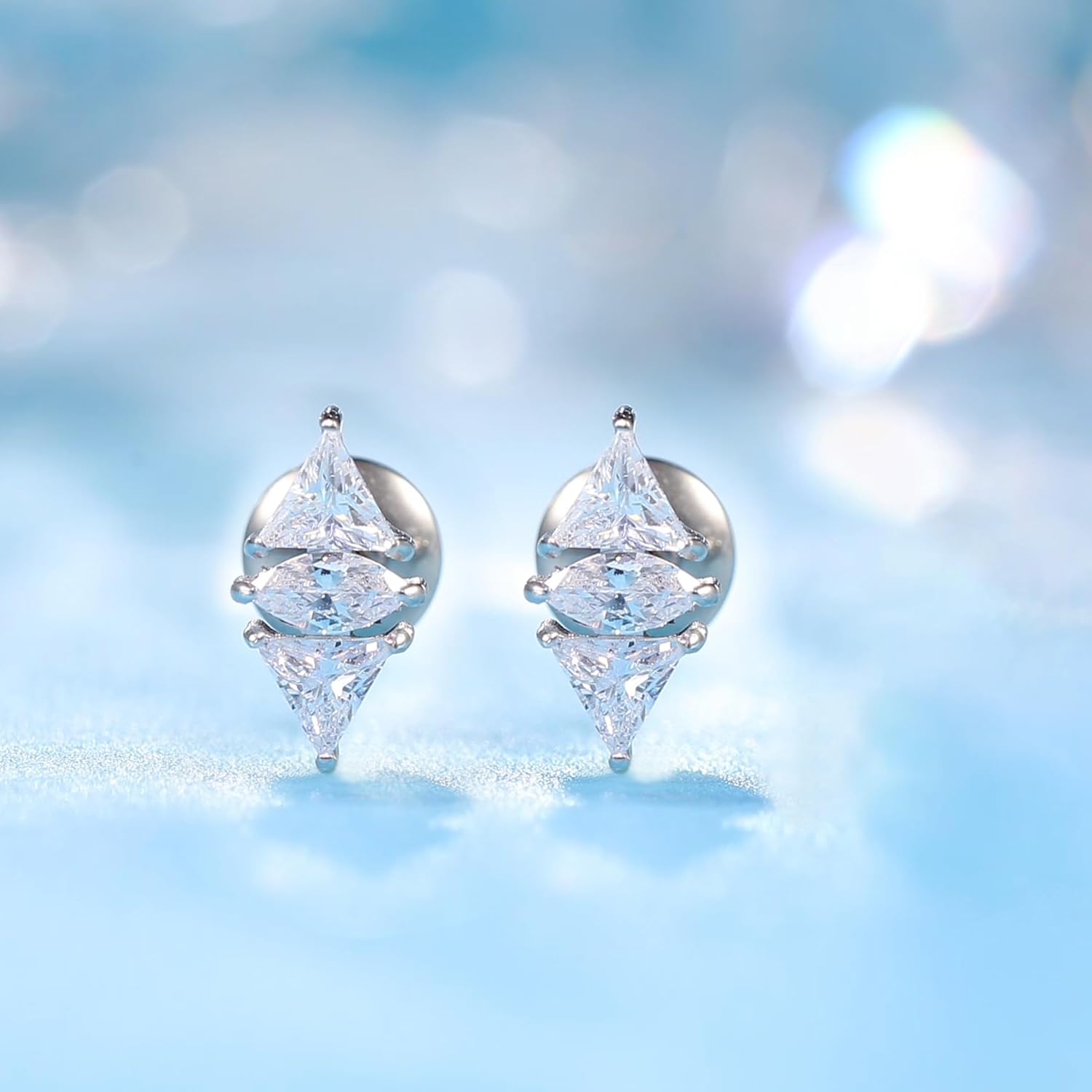 Limerencia Titanium Hypoallergenic G23 Implant Grade Screw Back Earrings Tragus 20G Helix F136 Piercing Post for Sensitive Ears Cartilage - Image 6