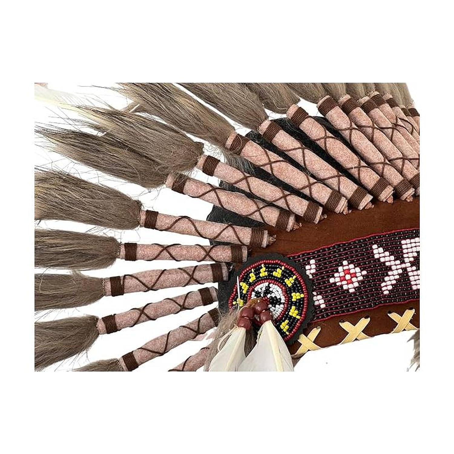 American Chief Indian Native Hat Headwear Costume Accessories for Cosplay Party
