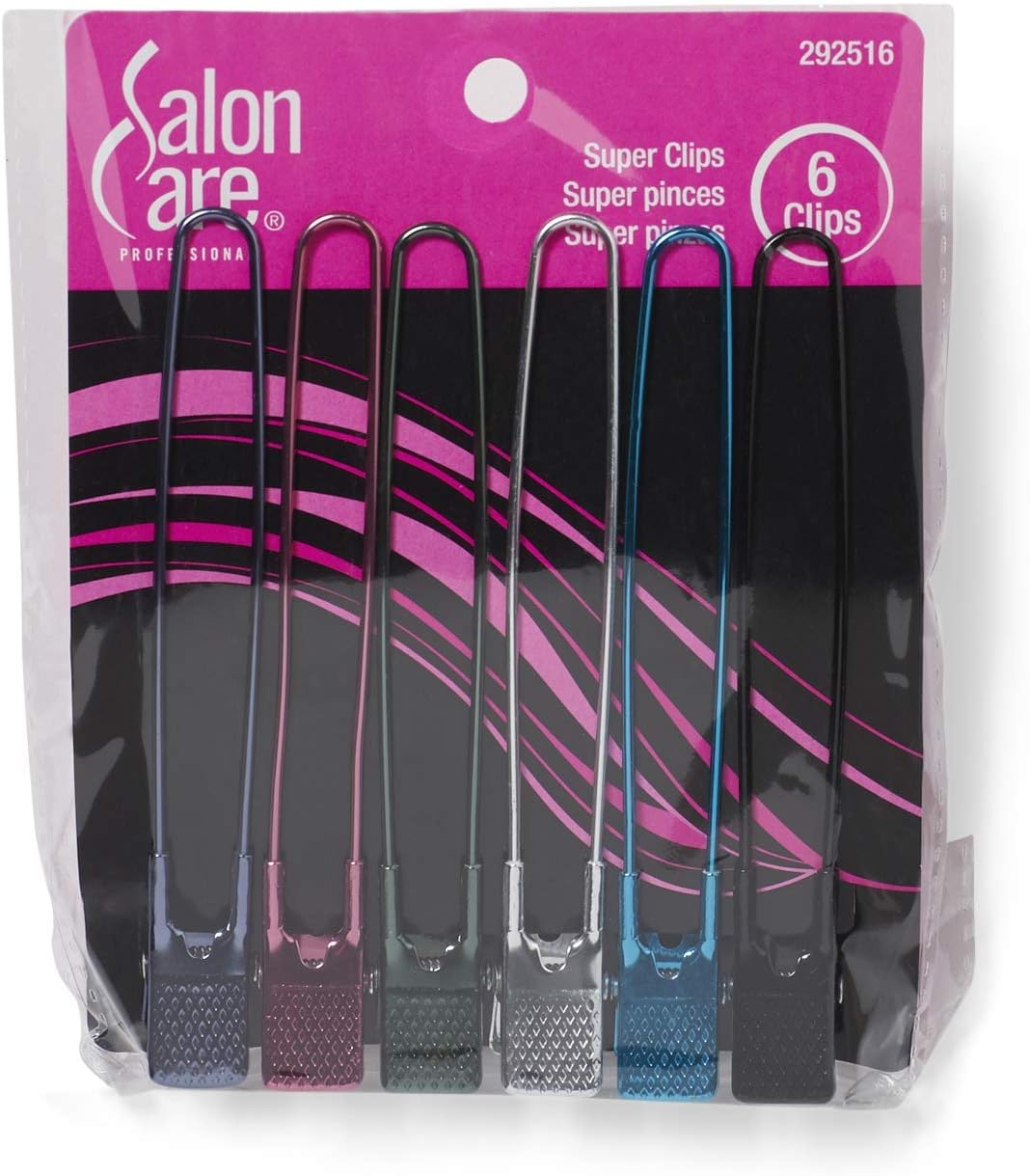 Salon CareMetal Super Clips