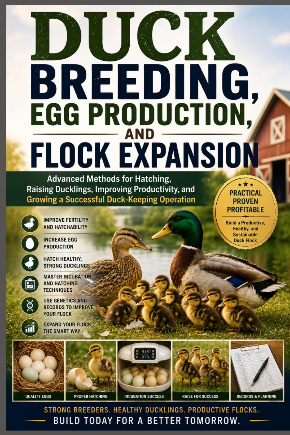 Duck Breeding, Egg Production, and Flock Expansion: Advanced Methods for Hatching, Raising Ducklings, Improving Productivity, and Growing a Successful ... (The Complete Domestic Duck Raising Series)
