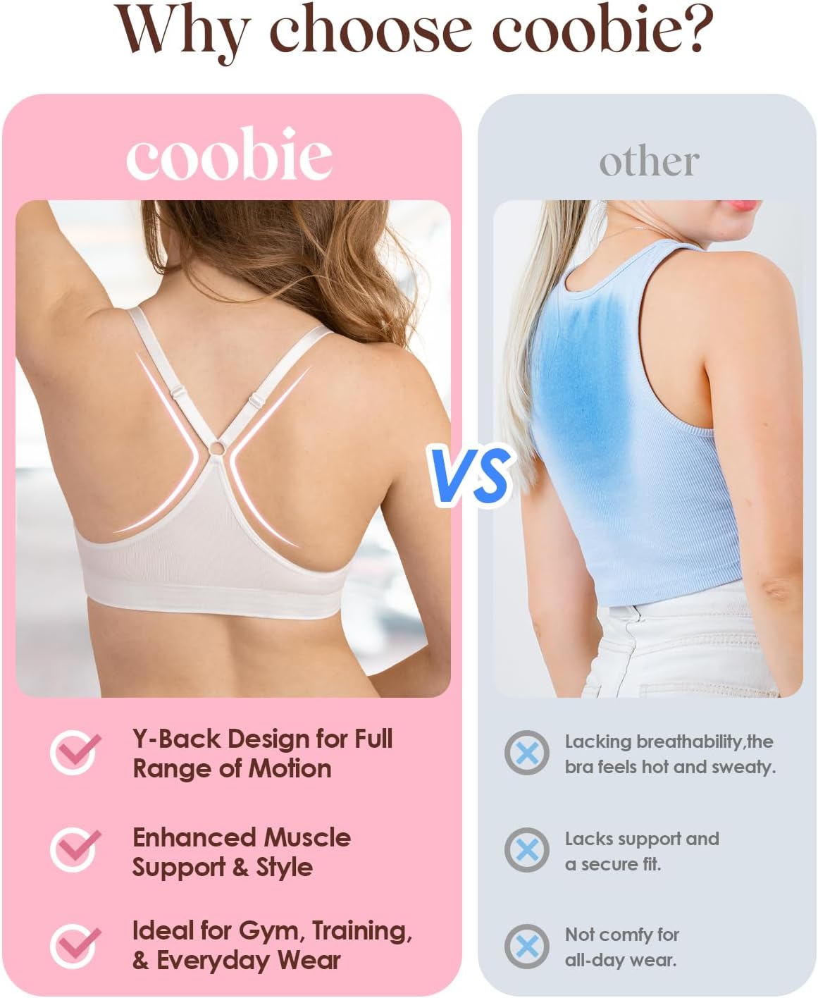 Coobie Seamless Scoopneck Yoga Bra - Image 7
