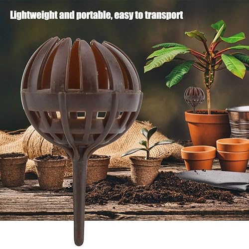 Miniatura 3 de 100 unidsset de fertilizantes cubierta caja cesta portátil seguro attóxico ABS material reutilizable para bonsái planta flor orquídea pequeña planta