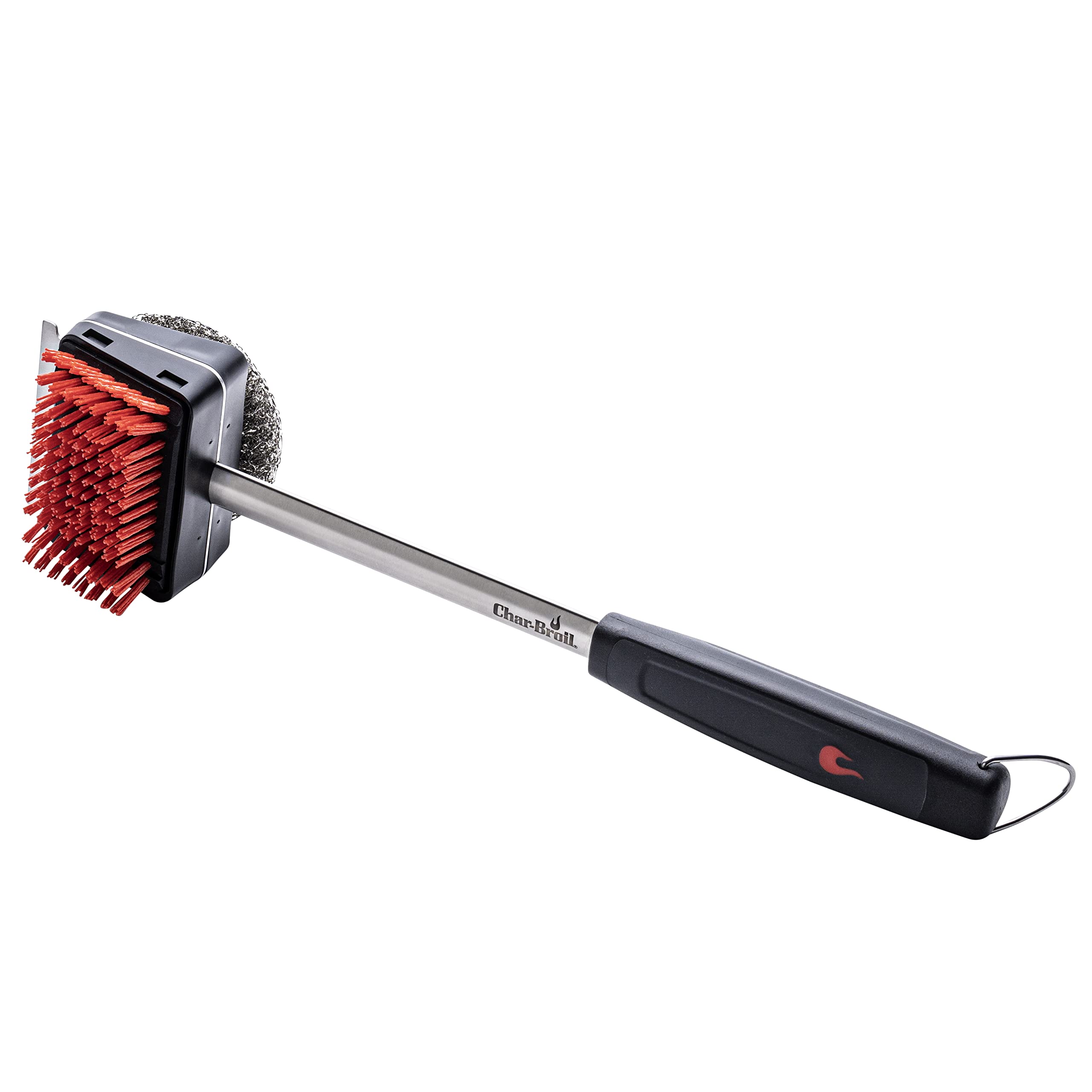 Char-Broil Hot & Cool-Clean Premium - Cepillo de Limpieza, Color Negro