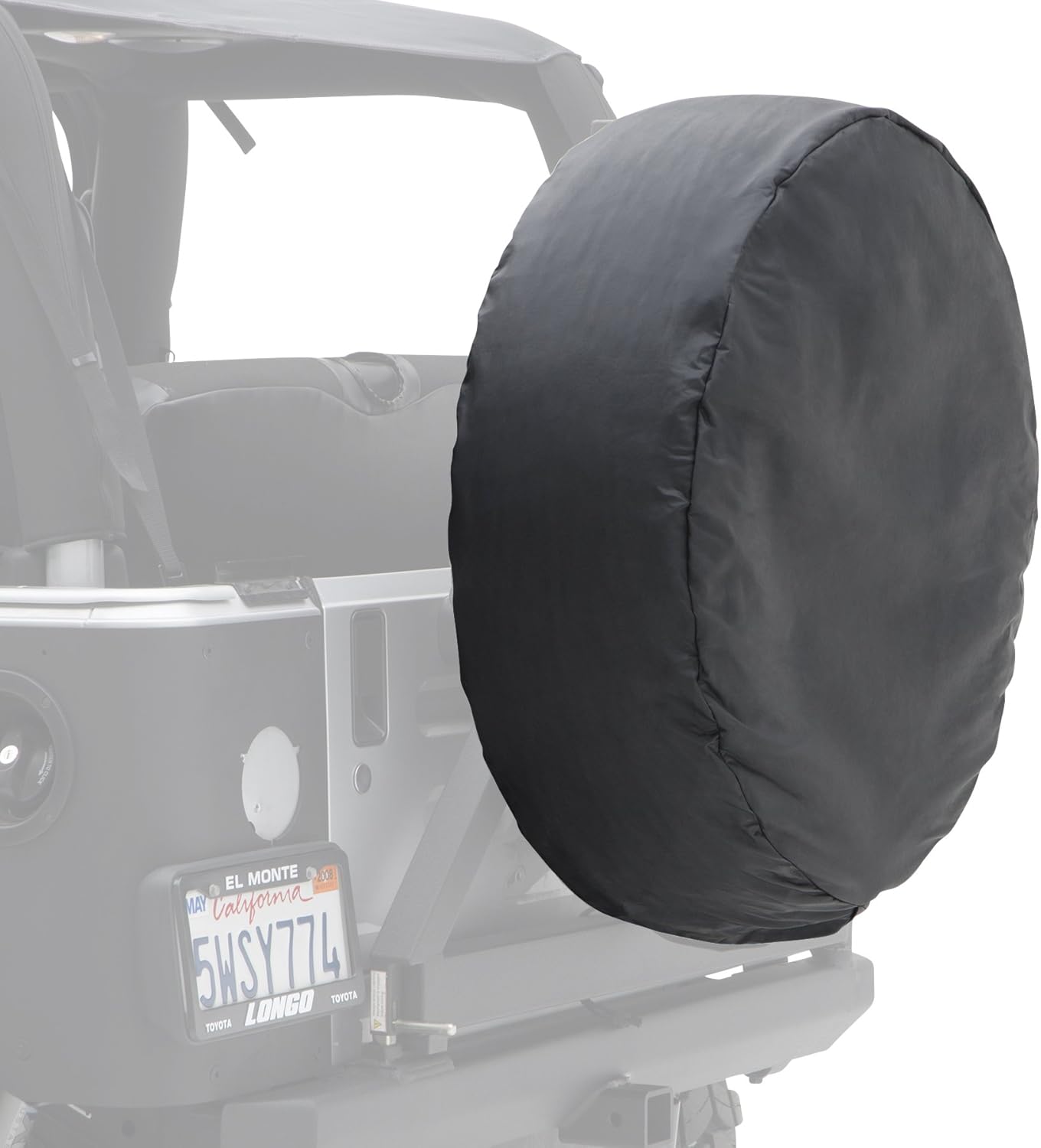 SmittyBilt SPARE TIRE CVR DEN BLK - SB772915