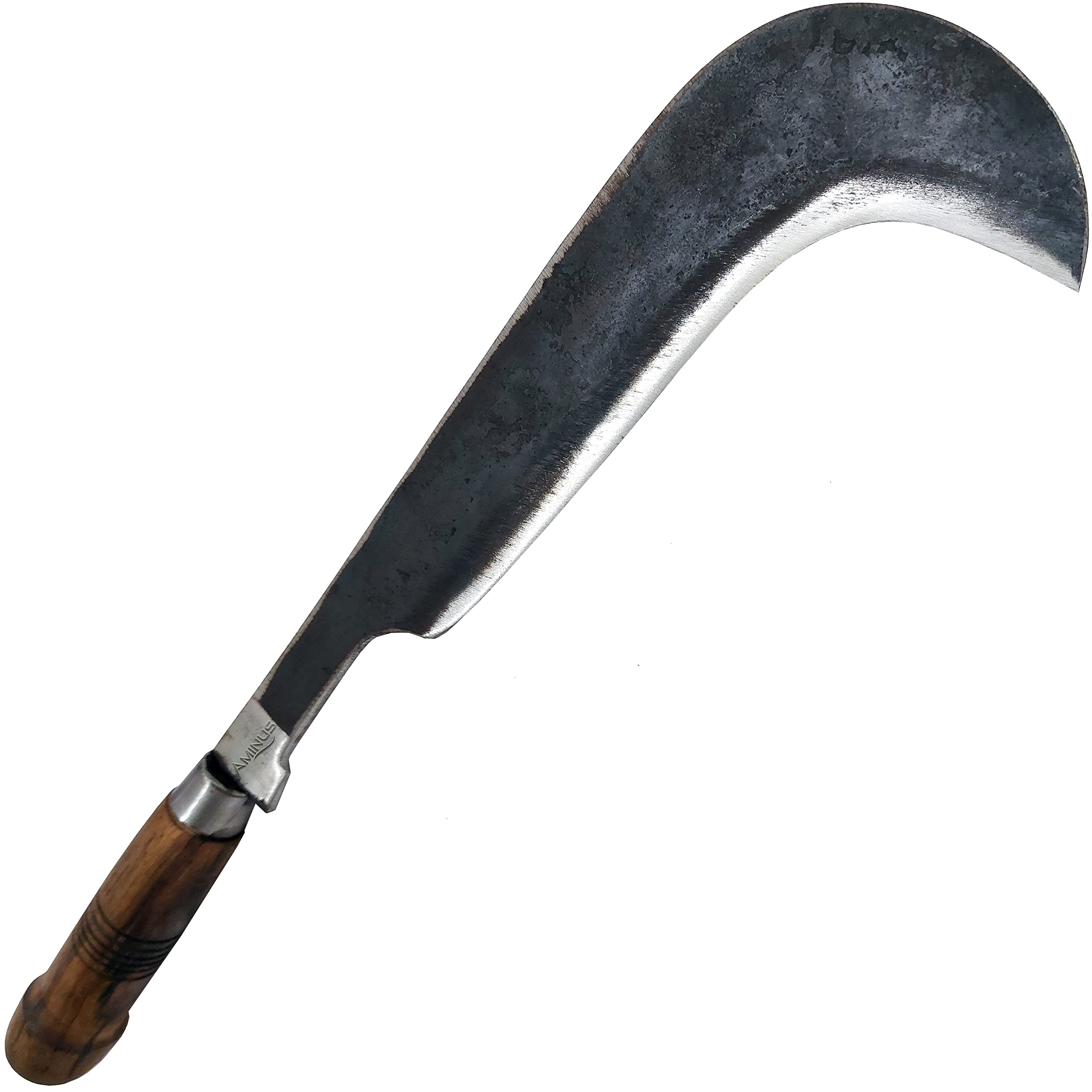 AMINUS Brand Multi-Purpose Mini Size 350g Full Tang Knife Kerala Chettan Vakaththi High Tempered Iron Steel 8inch Blade Traditional Handmade Kitchen Knives Bill Hook Felling Tamil Annachi Kaththi (B0BBGZJF4S) Amazon Price History, Amazon Price Tracker