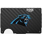 Ridge Wallet - Carolina Panthers - Carbon Fiber 3k