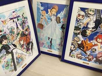 Fate/Grand Order Fes. 2018 キャラファイングラフ A3 Fate/Grand Order Fes. 2018 メインビジュアルキャラファイングラフ