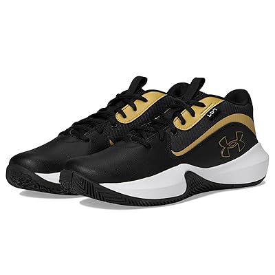 Under Armour Lockdown 7 Basketball Shoes Black/Black/Metallic Gold