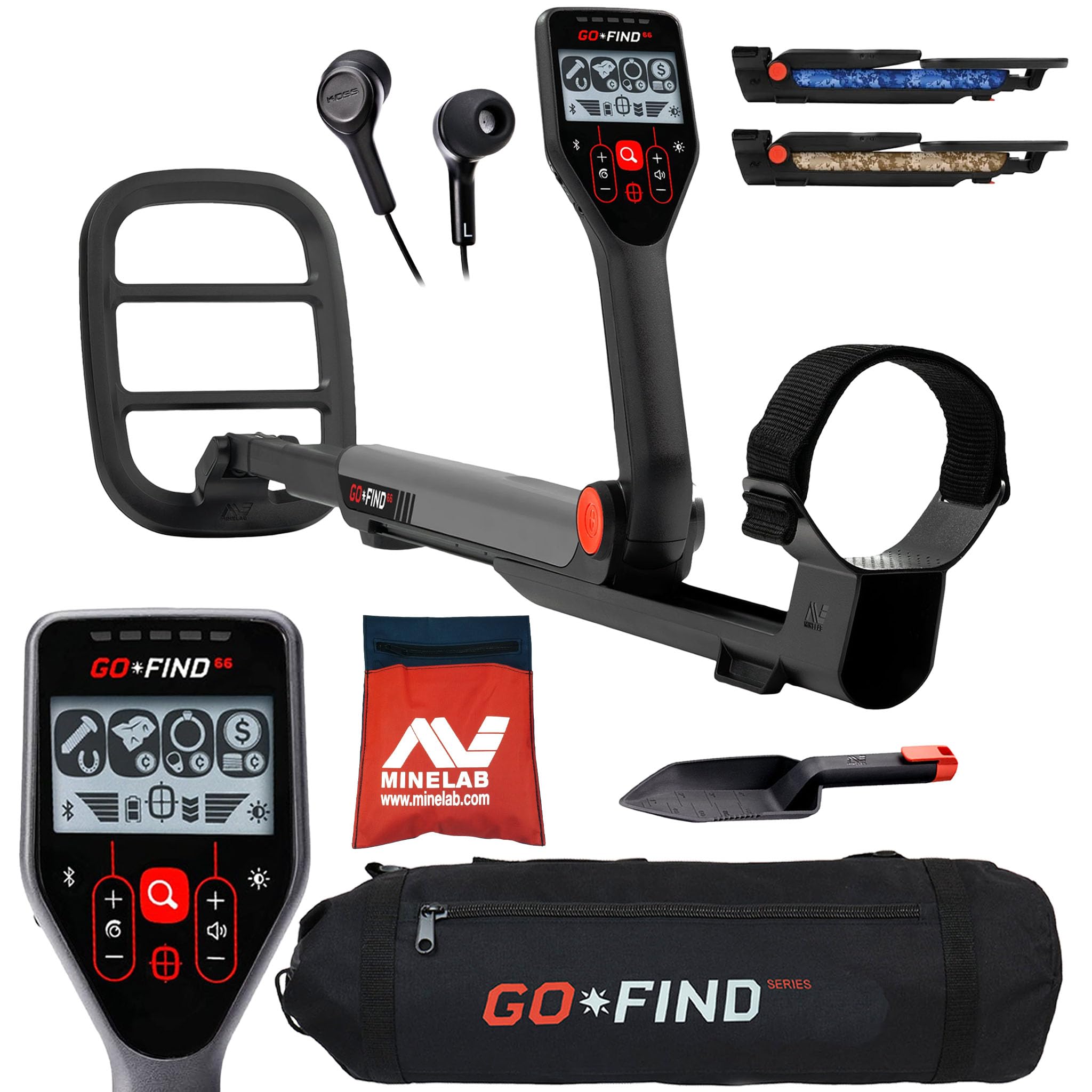 Minelab GO FIND 66 Detector Bundle with Carry Bag & Treasure Finds Pouch-image-8