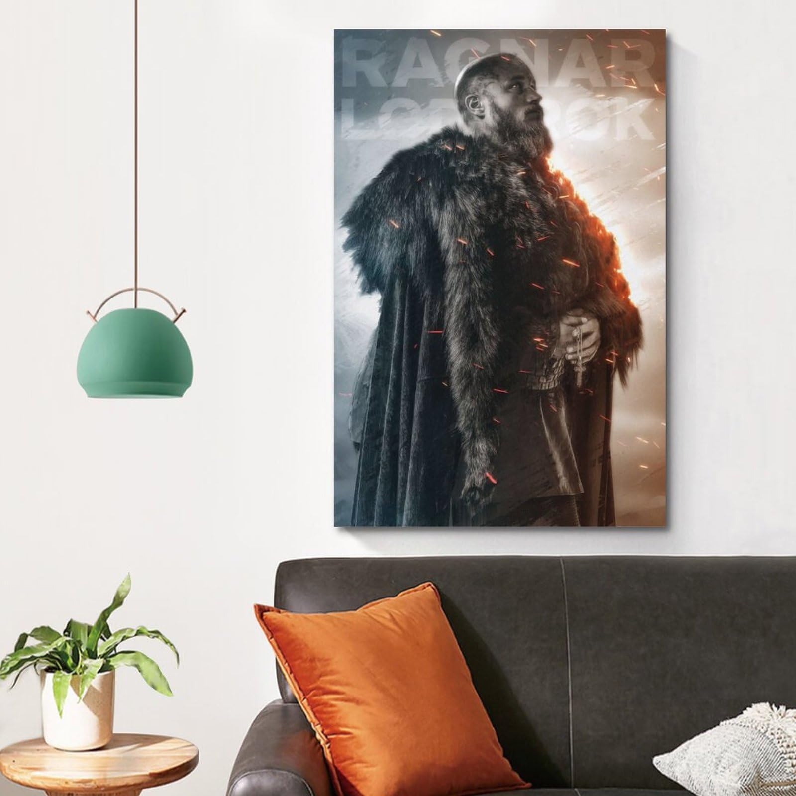 Poster Ragnarok Sur Toile 50 X 75 Cm - Décoration Murale Moderne Pour Chambre - Impression Haute Qualité