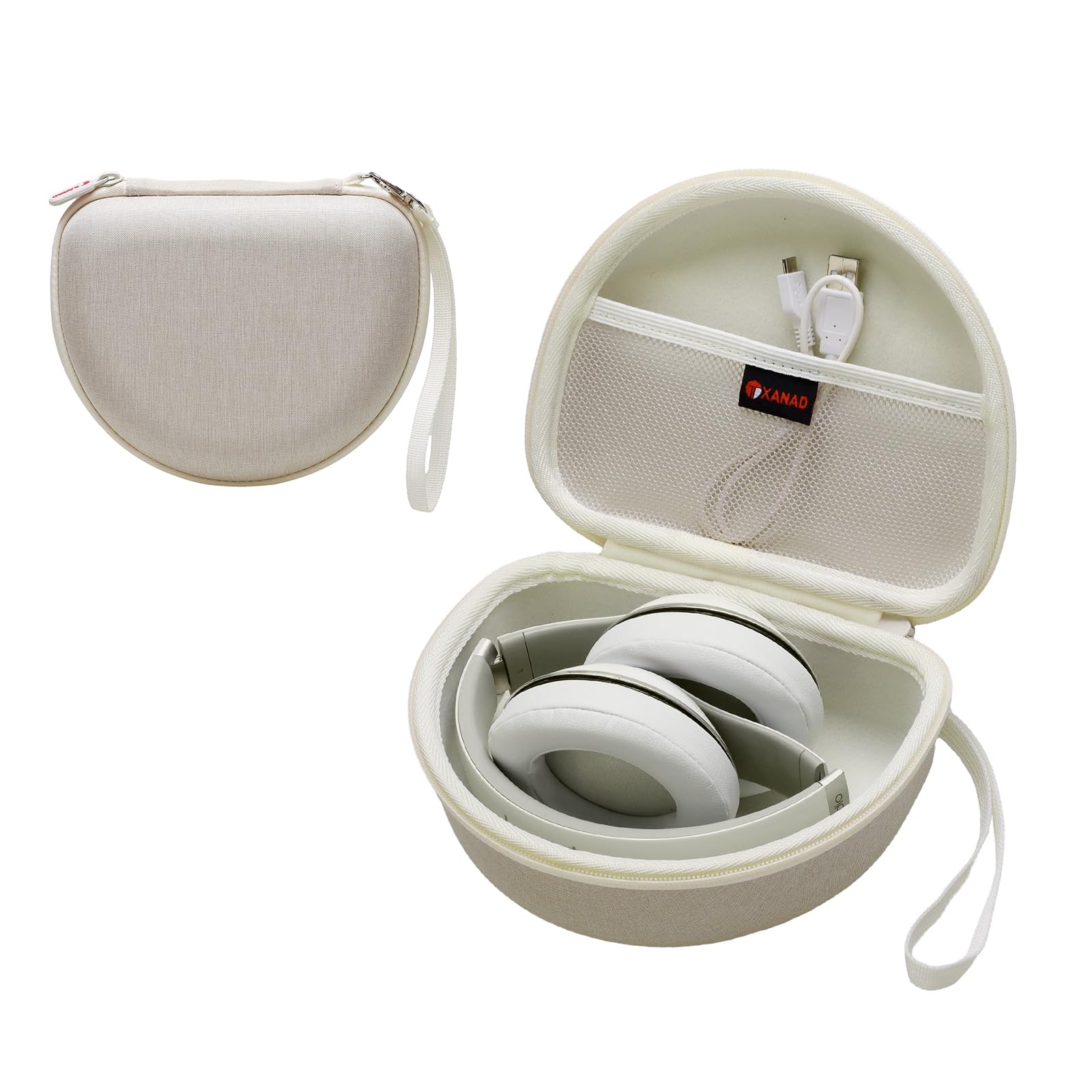 Headphone Case Compatible with Beats Studio Pro/Solo 4 / Studio 3 / Solo 3 / Picun B8 / BERIBES/JLab JBuds Lux ANC Wireless Bluetooth Noise Cancelling