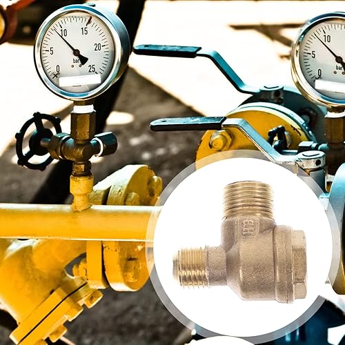 Miniatura 7 de DOITOOL Válvula de retención del compresor de aire de latón, piezas roscadas masculinas de la herramienta del aire de las válvulas del compresor de
