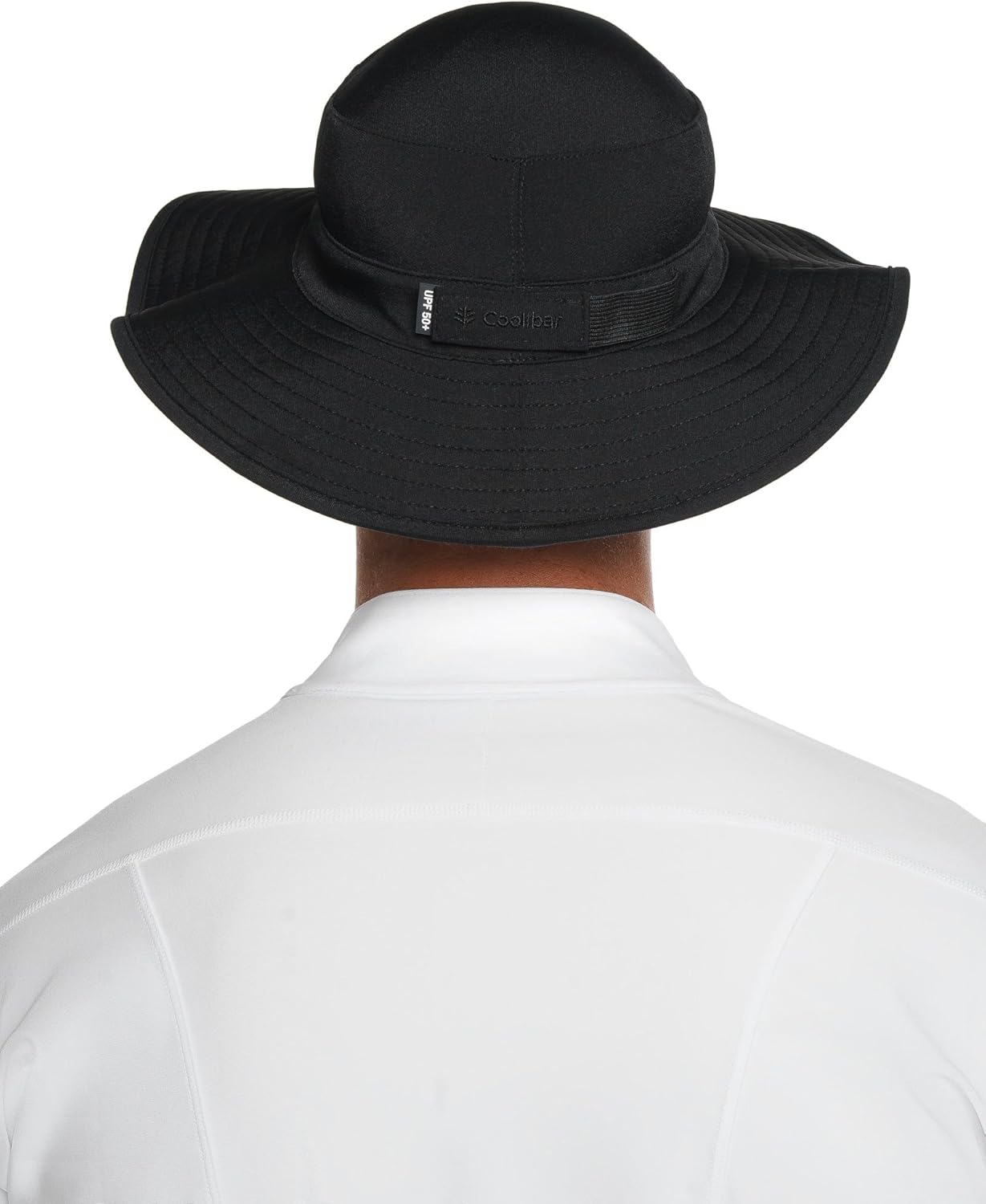 Unisex Chlorine Resistant Hat - UPF 50+ Sun Protection - Brighton in Black - Image 5