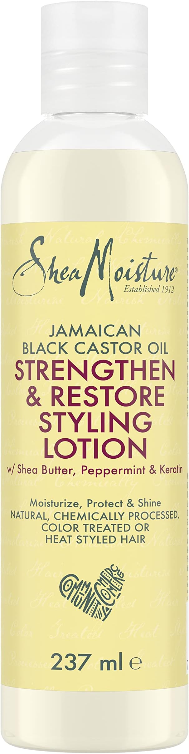 Jamaican Black Castor Oil Strengthen & Restore Hair Styling Lotion Sulphate and Silicone Free for chemically processed, heat styled, or natural hair 237 ml