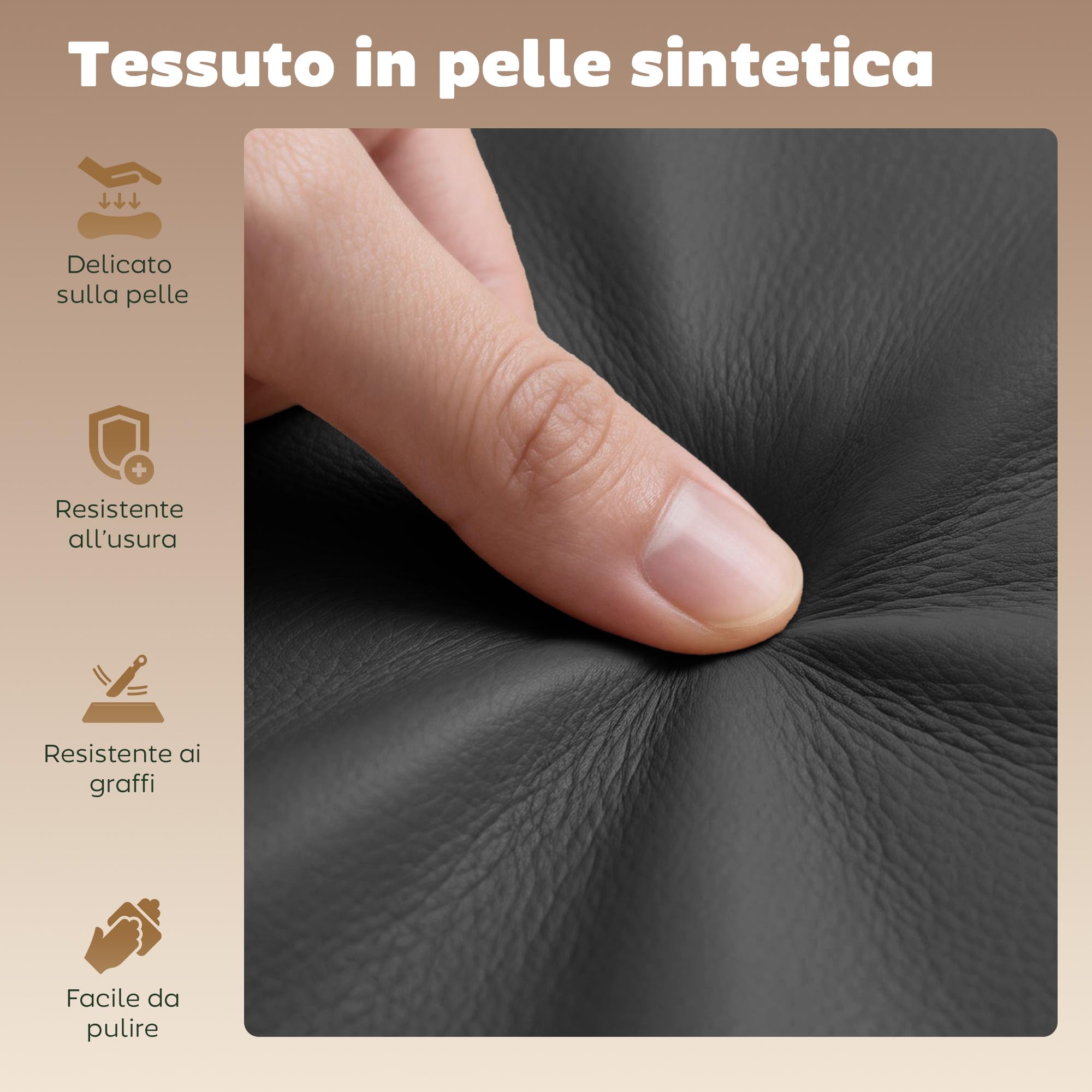 HOMCOM Set 2 Sgabelli Bar con Altezza Regolabile e Girevoli a 360°, Sgabelli Cucina Alti in PU con Poggiapiedi, Seduta Morbida, Struttura in Metallo, Sedie Bar Alte per Penisola Sala da Pranzo, Nero