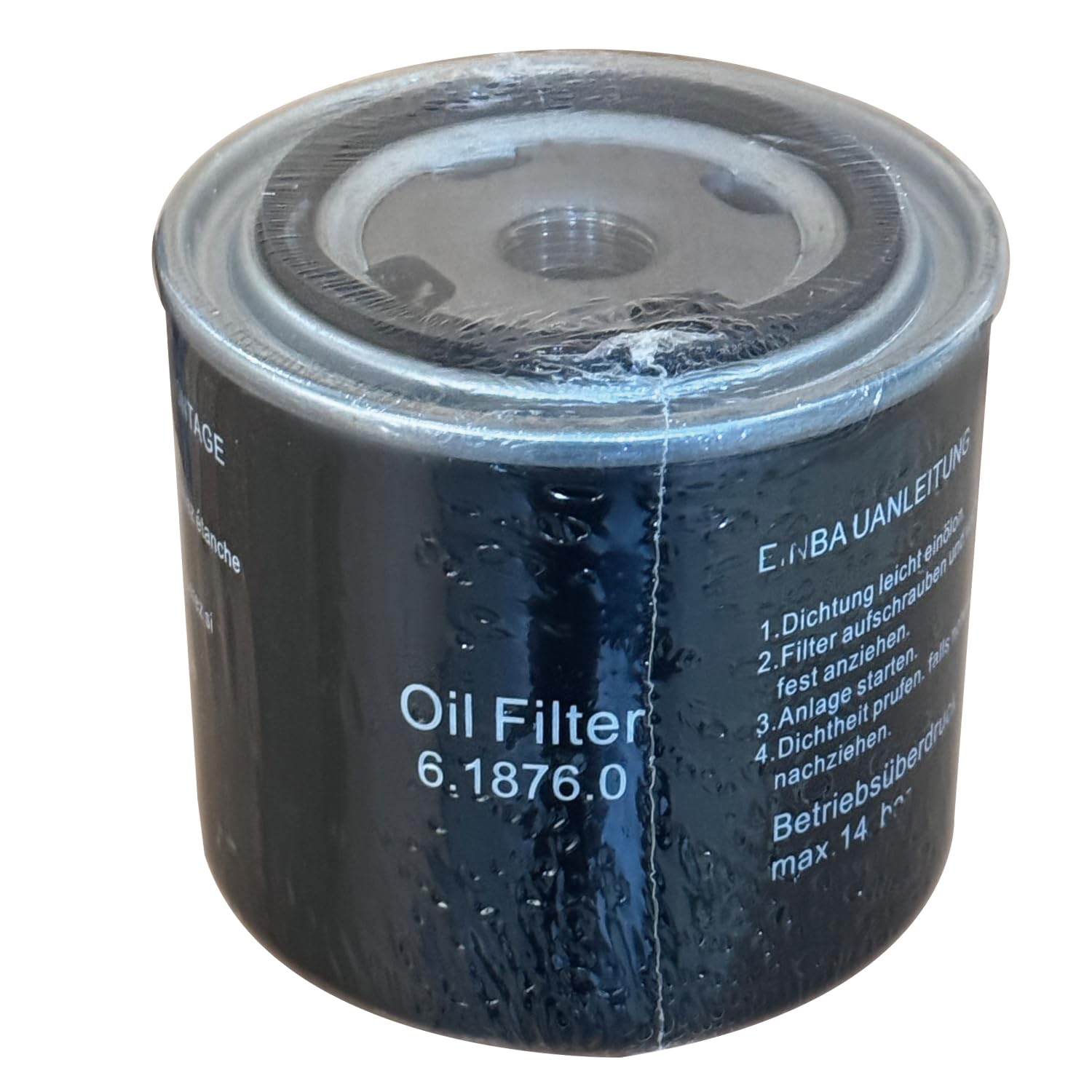 6.1876.0 Oil Filter Compatible with Kaeser SM6/7/8/11 Air Compressor, 6.1876.1 6.1876.1A1 Replacement Filter Part M15L/R M26