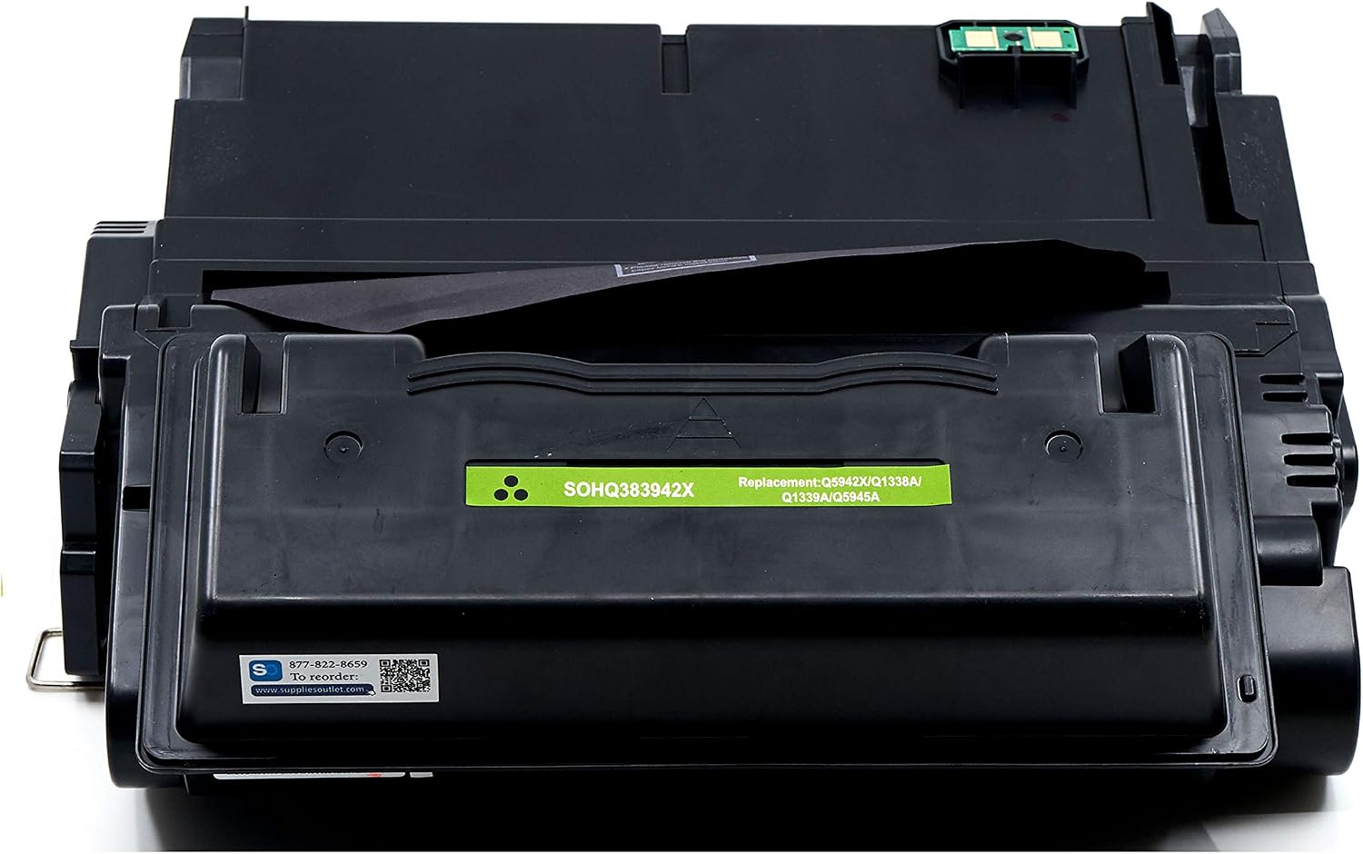 Compatible Toner Cartridge Replacement for HP 45A / Q5945A (Black,1 Pack)