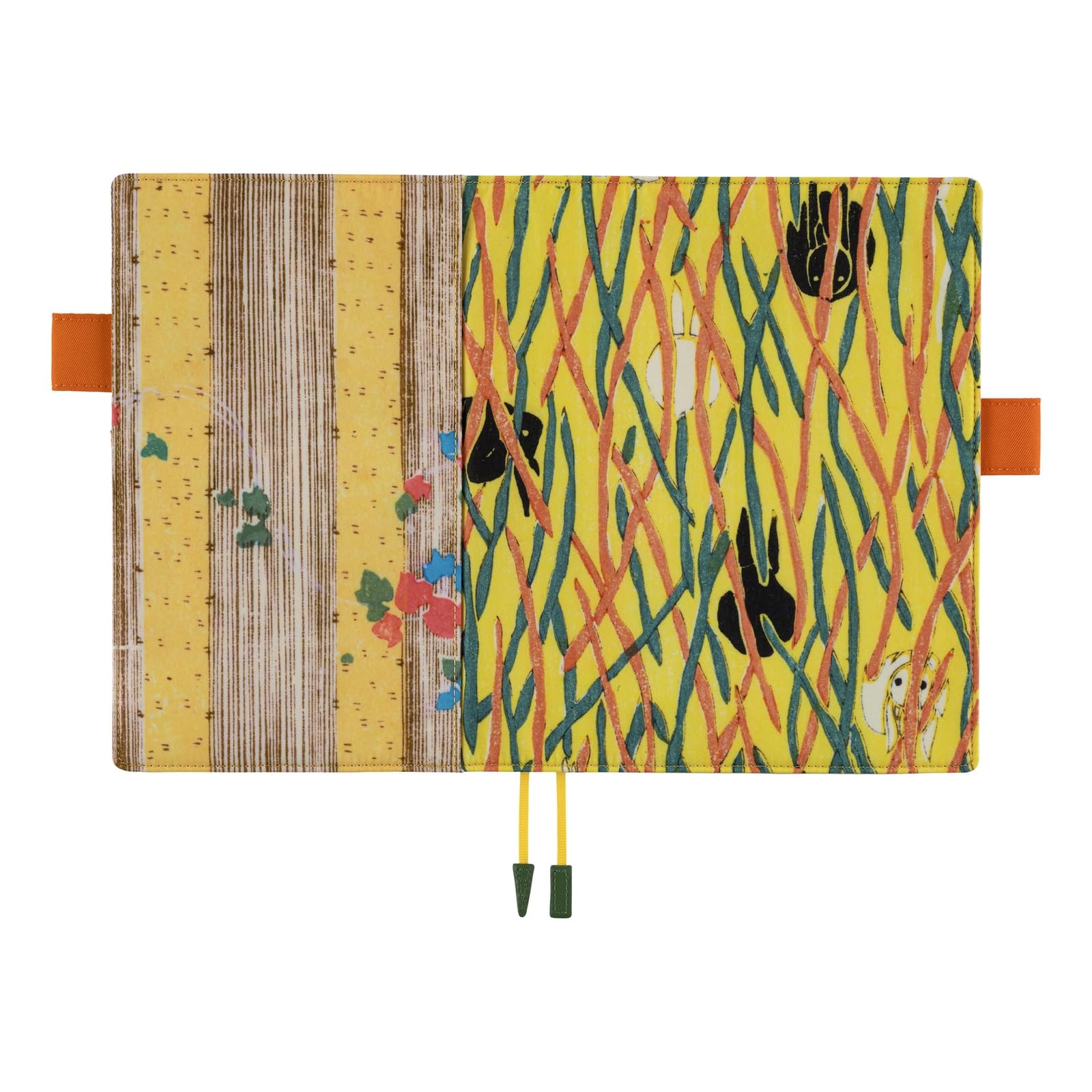 Hobonichi Techo Pokrowiec na planer A5 – Unsodo: Bijutsukai (Wild Rabbits) (rozmiar kuzyna, tylko okładka)