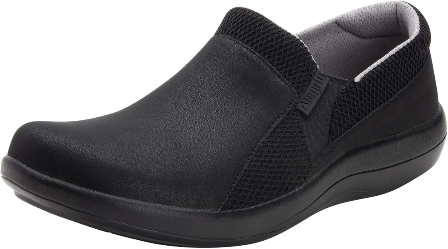 Alegria Duette - Stylish and Supportive Women's Nursing Shoe for All-Day Comfort - Nursing and Healthcare Professionals Black 12 M US