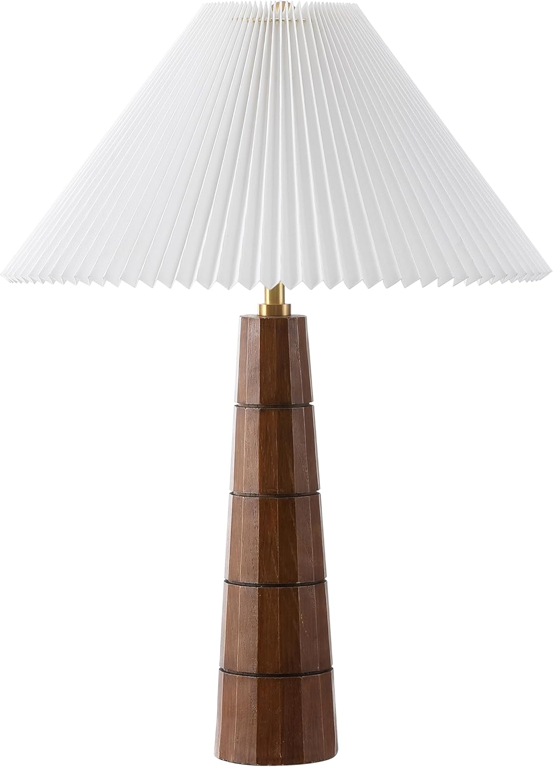 SAFAVIEH Lighting Collection Isla Natural Resin 27-inch Table Lamp for Bedroom, Living Room, Home Office, Desk, Nightstand (LED Bulb Included)