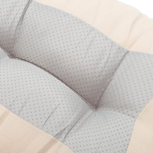 Miniatura 6 de FUNHOME Cojín de banco grueso de espuma viscoelástica antideslizante para mimbre, banco de jardín, ventana, asiento de piano, cojín de asiento de