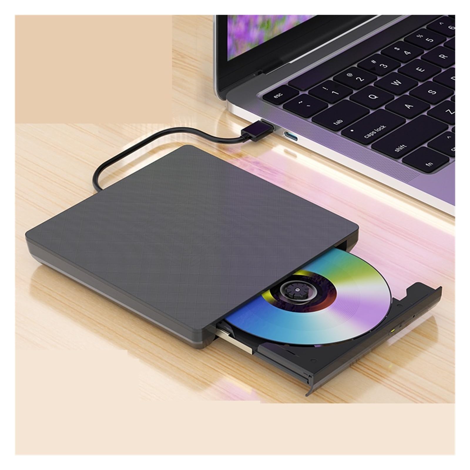 Zewnętrzna Nagrywarka Blu-ray USB 3.0 Napęd Blu-ray Obsługuje Laptopy Stacjonarne łAtwy W UżYciu