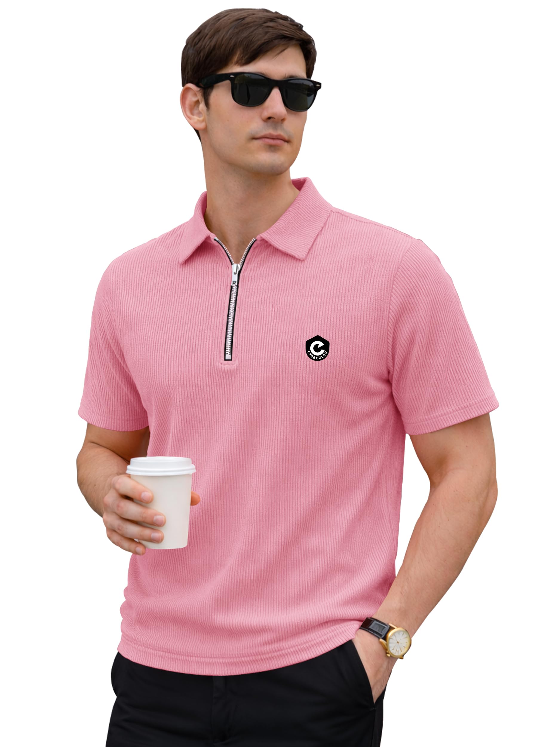 noble monk Men's Regular Fit Polo T Shirt |Half Sleeves |Collar Tshirts | Casual T-Shirt-picture-35