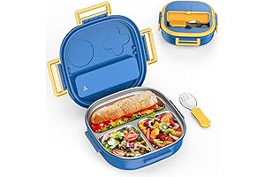 Cute Bento Box for Kids with Stainless Steel Material