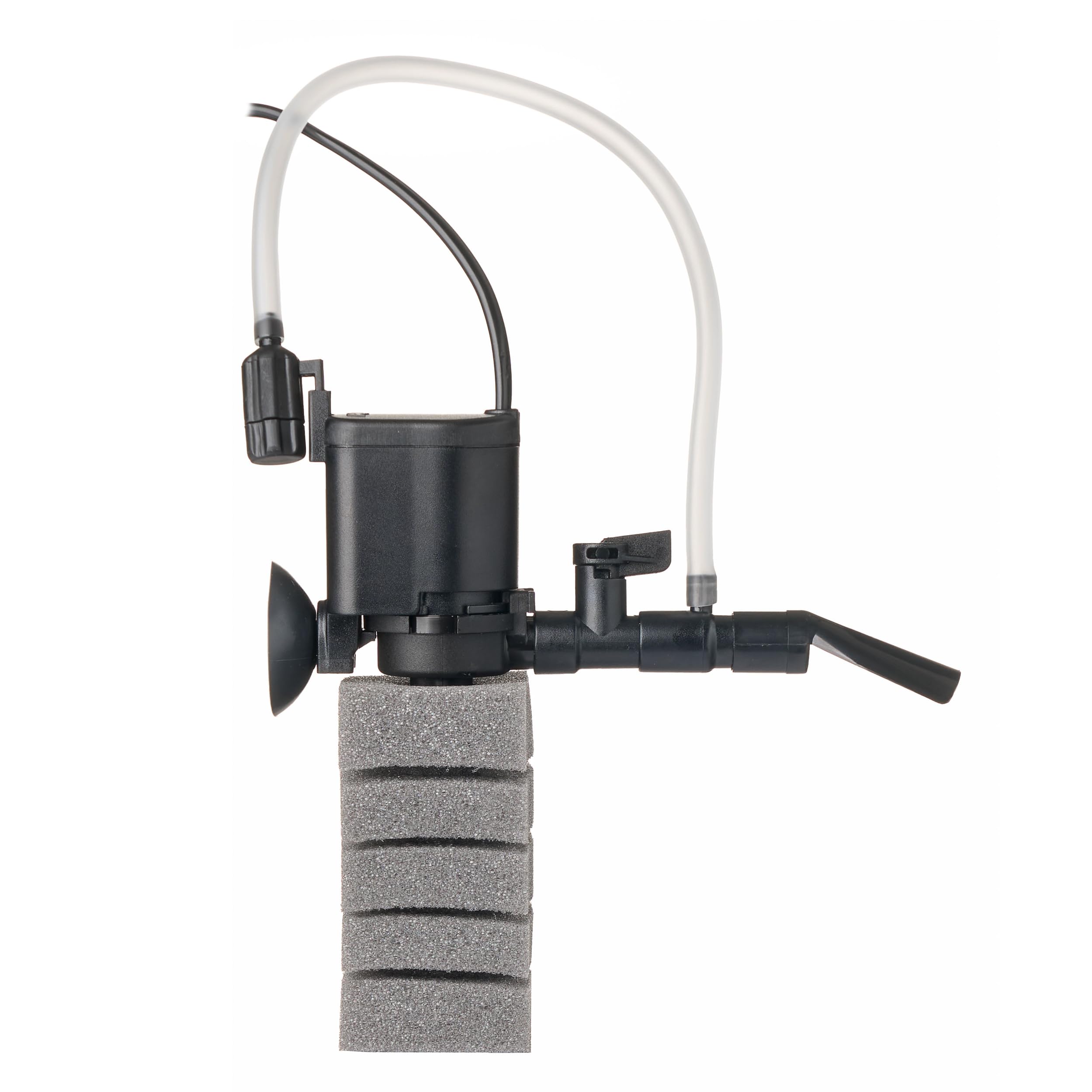 Filtr Turbo Mini – Siła w miniaturze | Wydajny i trwały filtr wewnętrzny do akwariów słodkowodnych <80 l | 320 l/h | 4,4 W