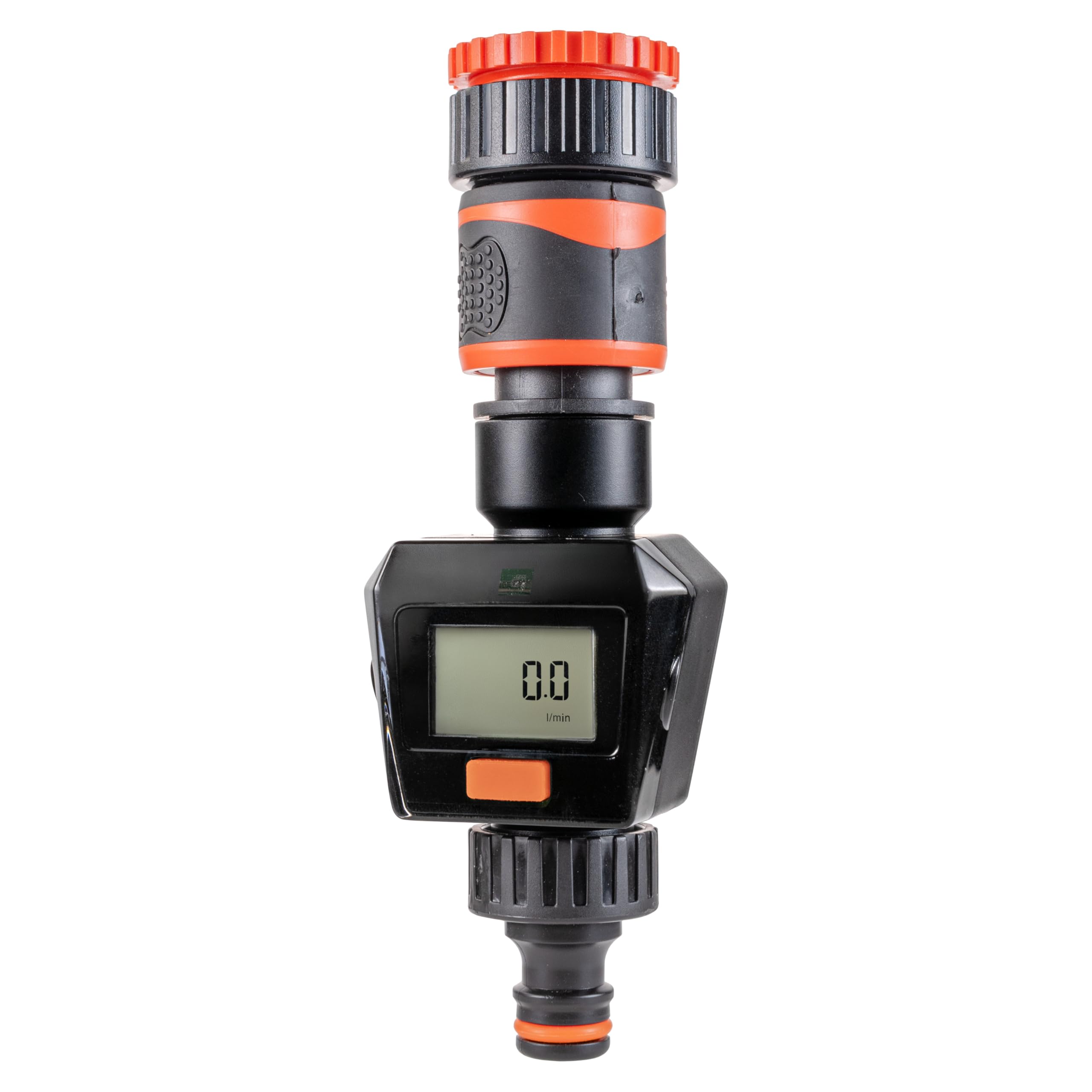 Cost Wisegarden tap water flow meter,measure up to 1000l,universal hose connections,multi-size tap connection,easy to read digital readout