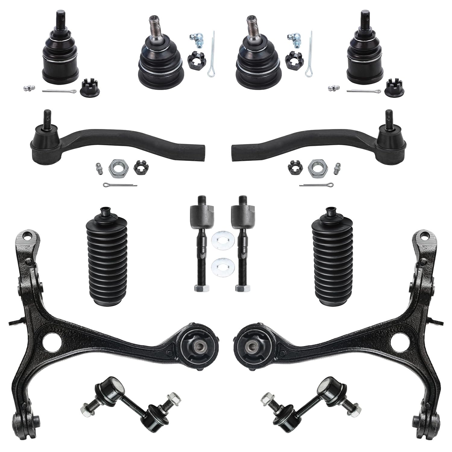 Detroit Axle - 3.0L Front End Suspension Kit for 2003-2006 Honda Accord