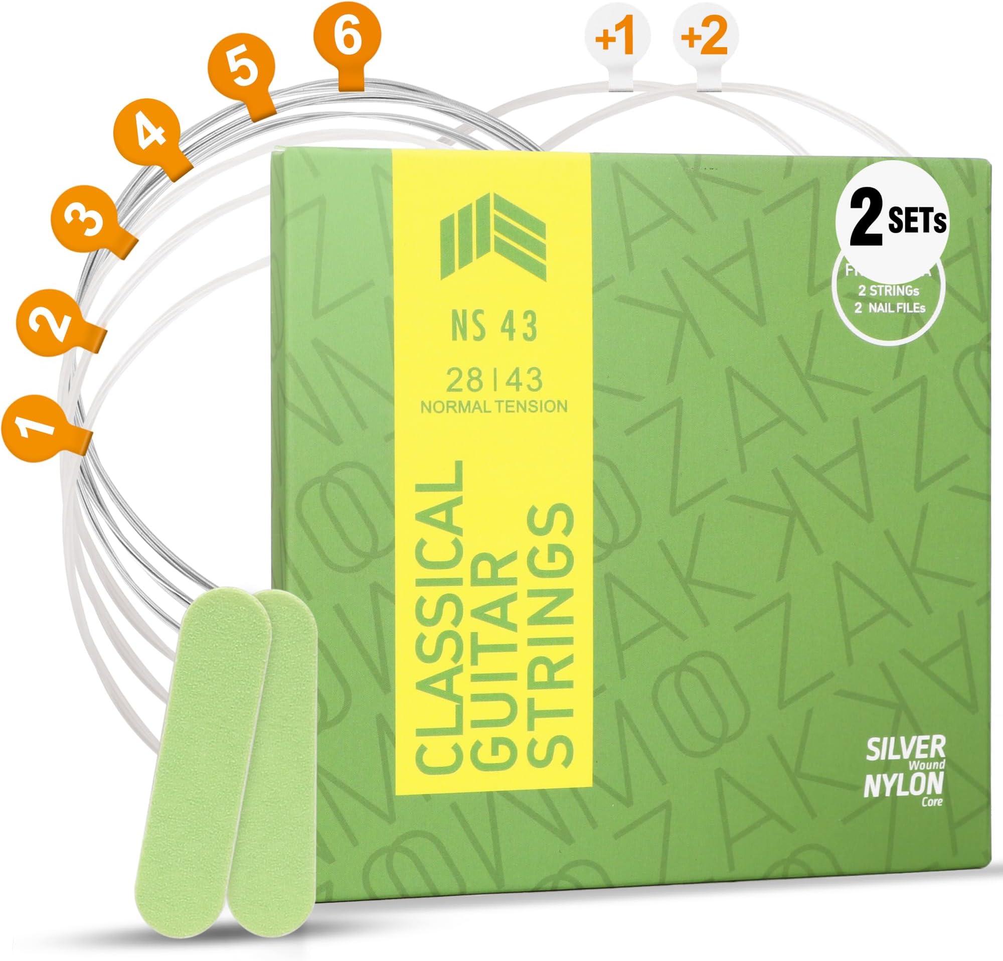 MOOZAK Classical Guitar Strings & Nylon