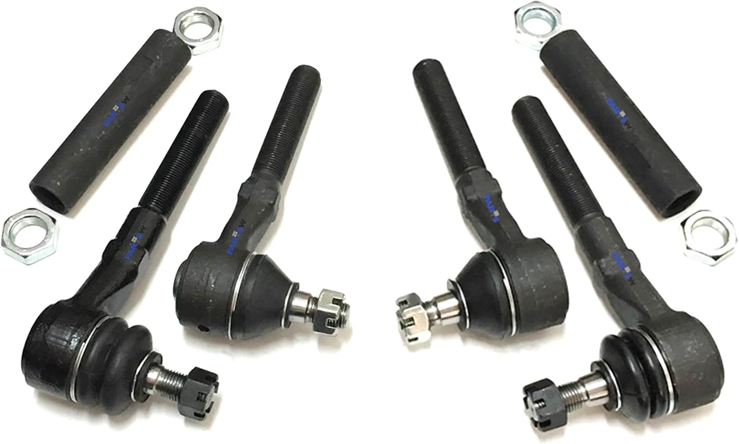 PartsW - 15 Pc Suspension Kit Center Link, Tie Rod Ends, Adjusting Sleeves, Upper & Lower Ball Joints, Idler & Pitman Arms Fits Ford Expedition 4WD/F-150 4WD/F-150 Heritage 2004 4WD