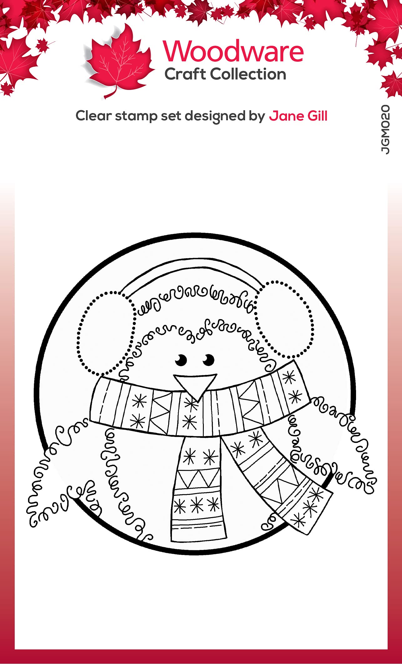 Woodware Festive Moelleux Transparent Timbres - Jane Gill