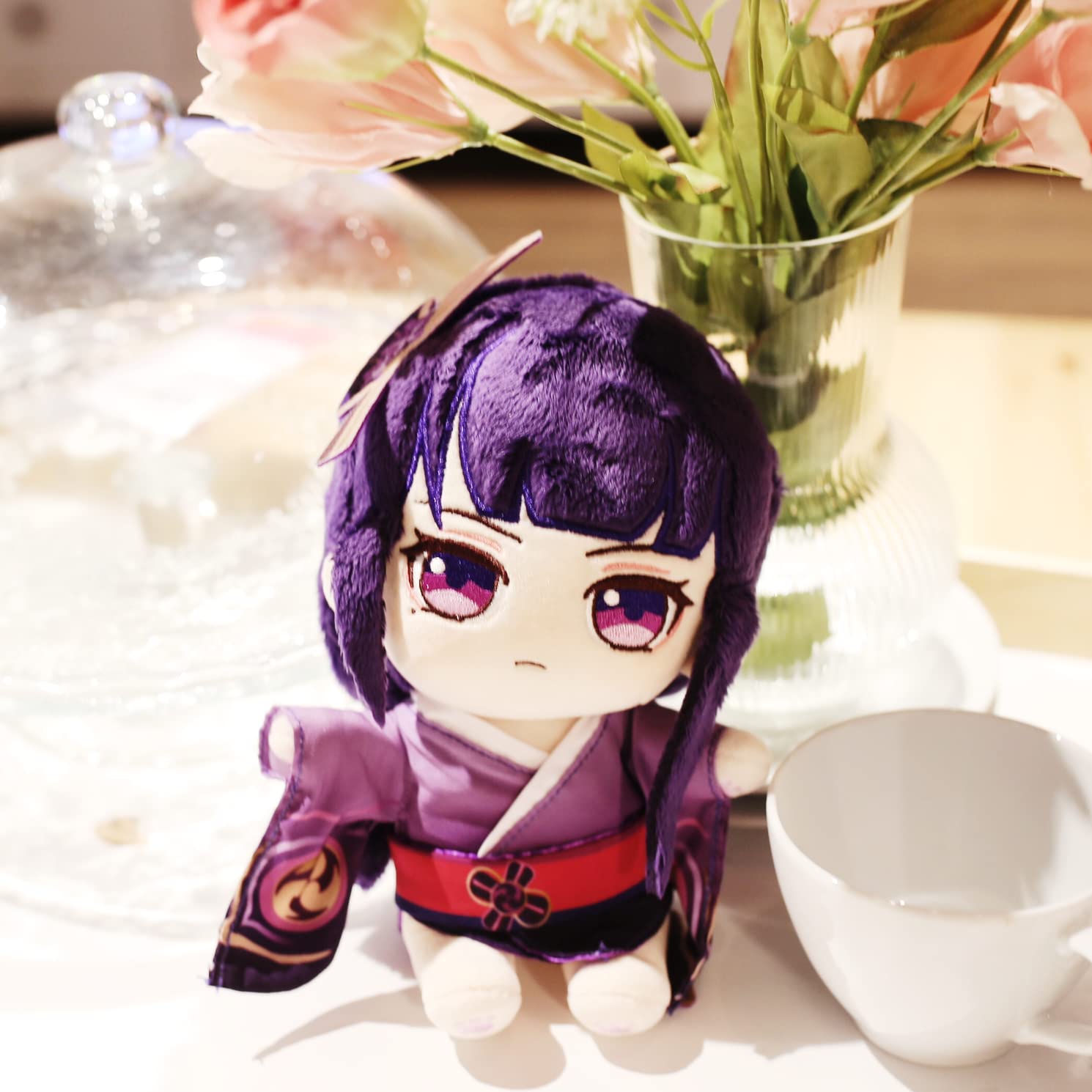 Amazon.co.jp: Uoozii 原神 げんしん ぬいぐるみ 胡桃 雷電将軍 鍾離