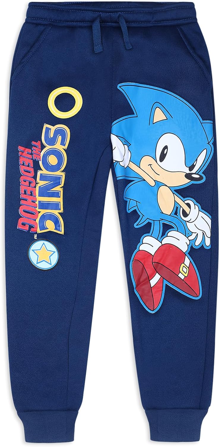 SEGA Sonic The Hedgehog Boys 2 Pack Joggers for Toddler and Little Kids – Multicolor - Image 3