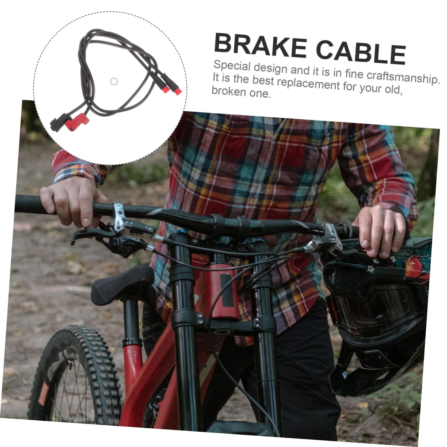 BESPORTBLE Cable de Sensor de Freno para Bicicleta Eléctrica de Cables de Corte Eléctrico para E Bike Compatible con Sistemas de Freno Diseño Profesional y Práctico
