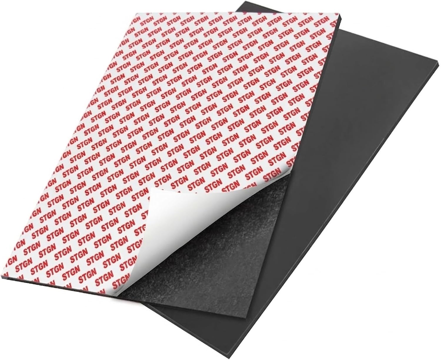 80 Mil Magnetic Sheet With Adhesive Tape Backing, 8.5x11 Inches High Energy Anisotropic Flexible Rubber Magnets (2 Pack),Easy to Cut for Arts, Crafts & DIY Projects