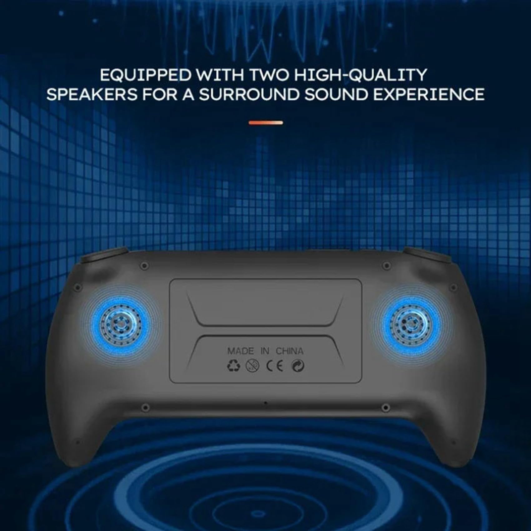 Tuminsi 2X Consola de Videojuegos Portátil de Bolsillo 8G 2000+Games Project X Pantalla IPS de 4,3 Pulgadas Compatible con Juegos PS1 Estéreo con Altavoz Dual