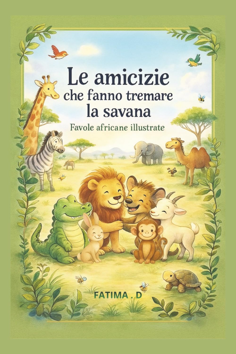Le amicizie che fanno tremare la savana favole africane illustrate: Tre favole africane illustrate per sognare, crescere, meravigliarsi e coltivare la fiducia per piccoli e grandi