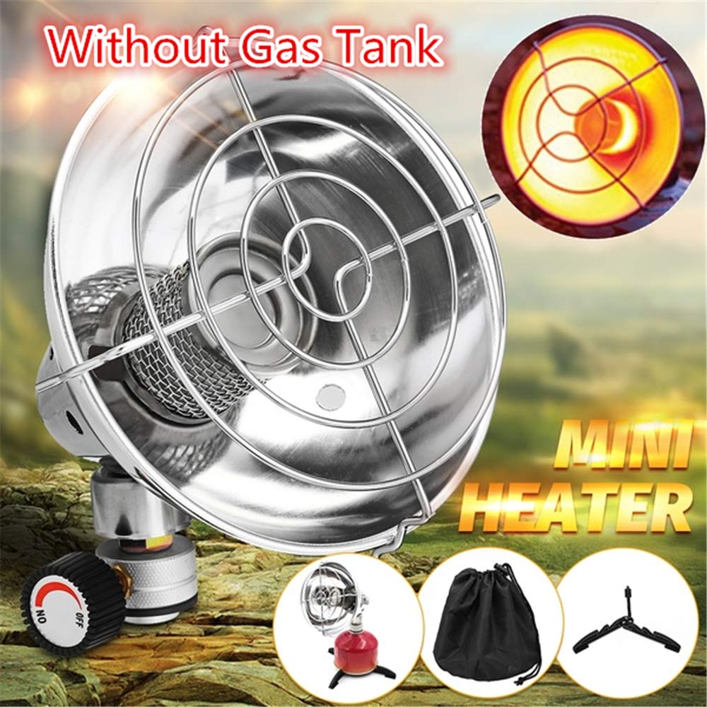 2PCS Portable Gas Heater Outdoor Warmer Propane Butane Tent Heater