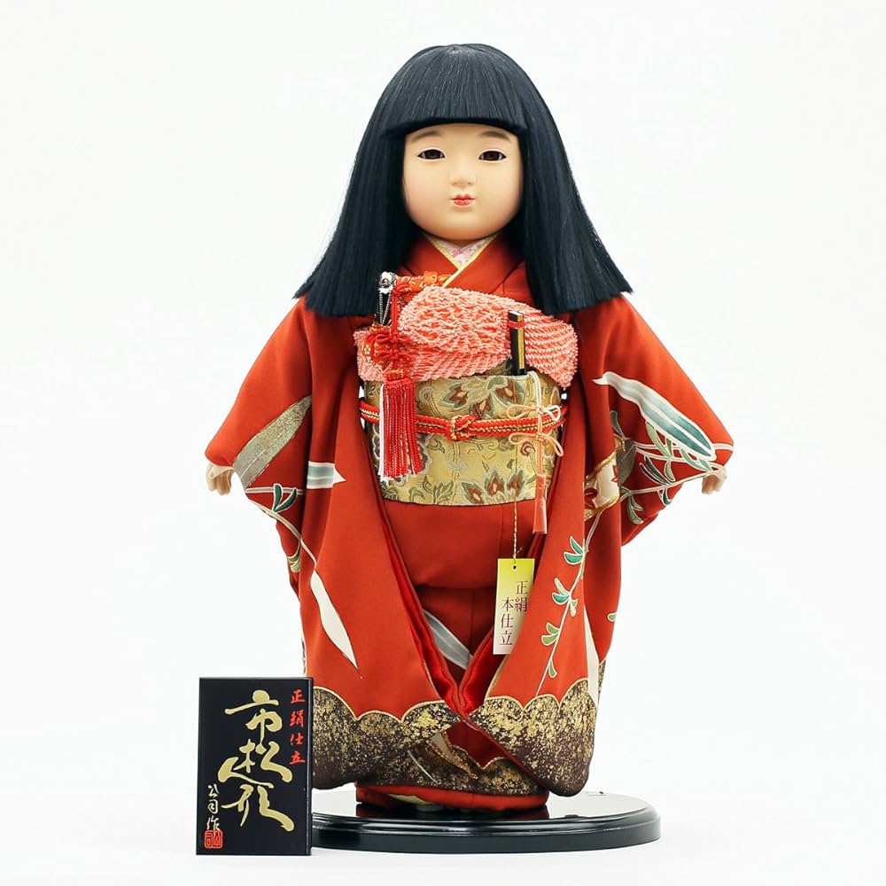 伝統的な市松人形セット 7体 Yahoo!オークション - 1000 【宝箱】大型 市松人形 高さ78cm