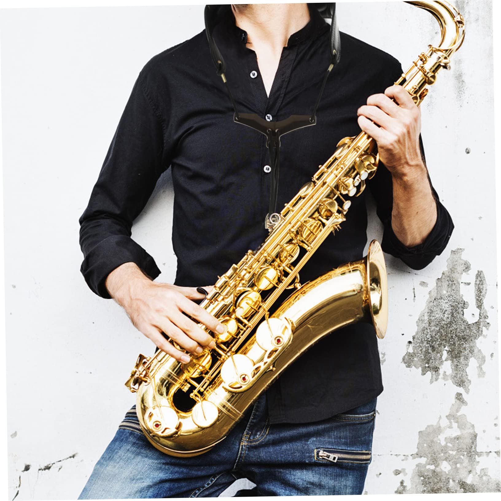 ibasenice 10pezzi Cinghia Sax Regolabile Pelle Accessorio Per Strumenti Musicali Comfort e Stile Per Saxofoni e Fiati Design Creativo e Resistente Per Musicisti