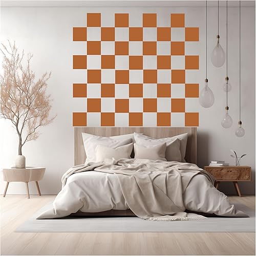 Miniatura 3 de MINICK Calcomanías para despegar y pegar, calcomanías de pared ultra grandes de 8 x 8 pulgadas, paneles de pared de vinilo duraderos, calcomanías de