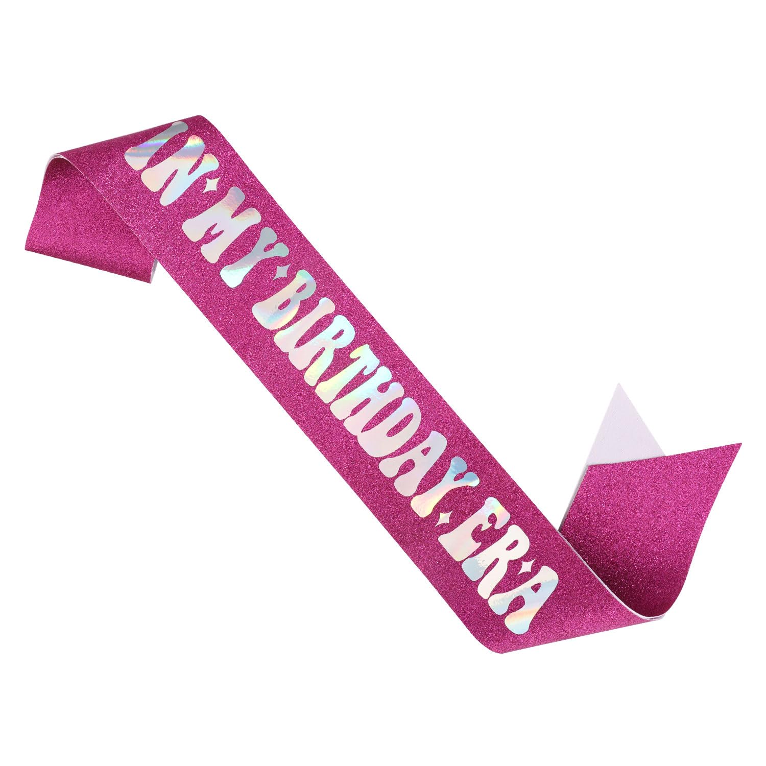 in My Birthday Era Sash, Pink Birthday Sash for Women Happy Birthday Girl Party Sash Birthday Party Decoration Singer Party Favors for Birthday Gift