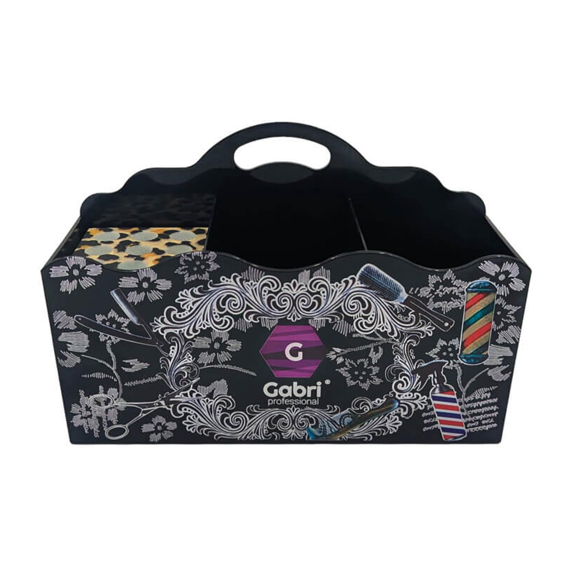 Gabri Hairdressing Scissors and Brush Holder, Salon Barber Shop Organizer, Hair Scissors Stand, Barber Tool Box - Image 2