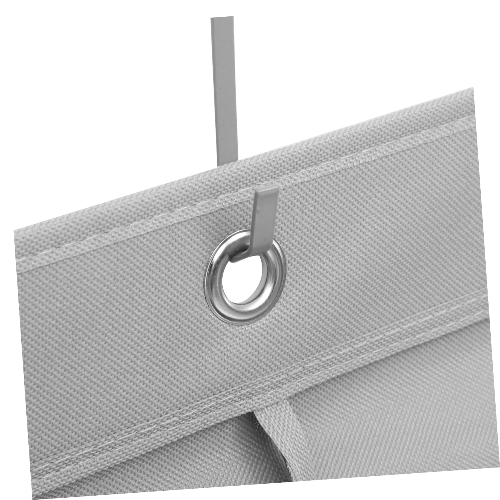 Cabilock Oxford Cloth Wall Storage Bag over The Door Organizer Non-woven Closet Storage 3-layer Hanging Bag Easy Hang for Dormitory