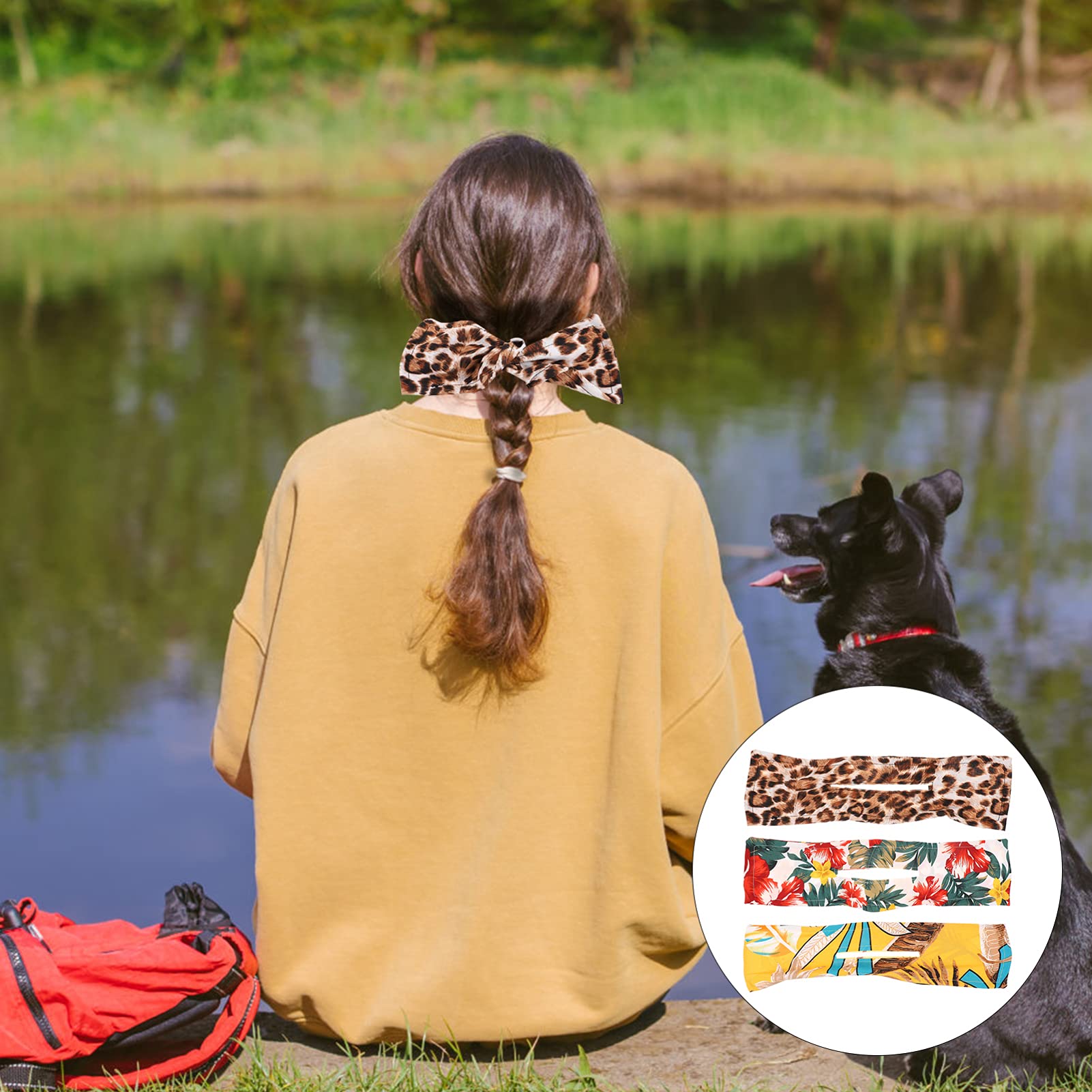 LALAFINA 12pezzi Fasce Per Intrecciate Con Design Elegante e Colori Vivaci Accessori Per Elastici Per Donne e Ragazze Occasioni Speciali e Casual