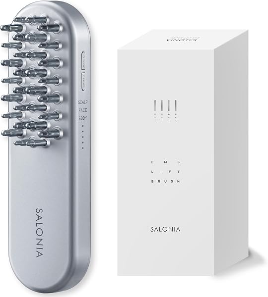 SALONIA サロニア EMS リフトブラシ 電気ブラシ 美顔器 電動頭皮ブラシ リフトアップ 【Amazon.co.jp限定】 - 1